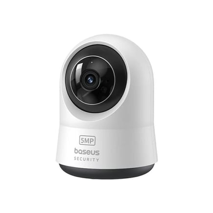 بيسوس - كاميرا مراقبة داخلية P1 Pro بدقة 3K و دوران 360 درجة - ابيض