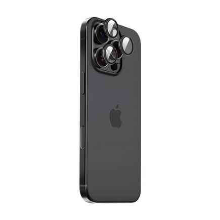 ارمور برو - حماية الكاميرا Double AR photography lens لأجهزة ايفون 16Pro/16Pro max - اسود