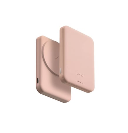 يونيك - بطارية  LEXA 5000 بسعة 5,000mAh تدعم الماق سيف - وردي