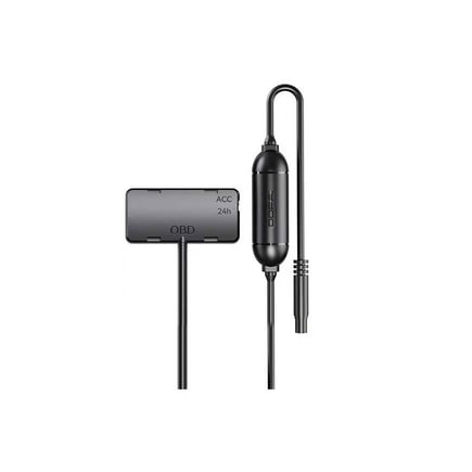 DDPAI -  كيبل OBD Type-C موصل للكاميرا - اسود
