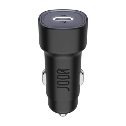 جودا - شاحن سيارة TUBE 30 PD بقوة 30W ومنفذ USB-C - اسود