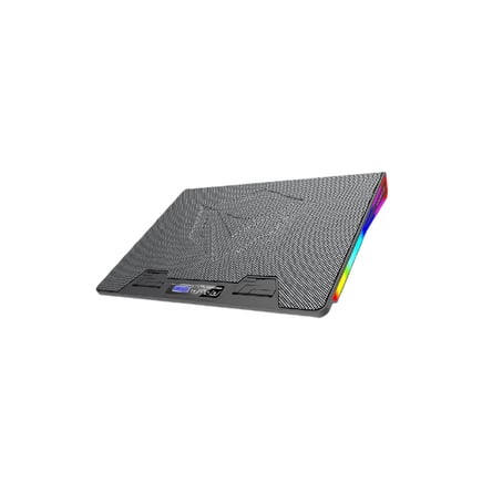 ميشن - قاعدة تبريد للابتوب MT-CP5050 بمروحة كبيرة وإضاءة RGB