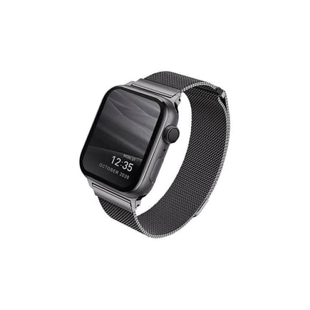 يونيك - سوار Dante لساعة ابل مقاس 42/41/40/38mm - اسود