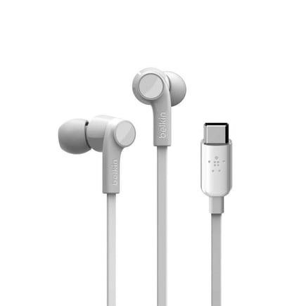 بيلكن - سماعة Sound Form السلكية بمنفذ USB-C- ابيض