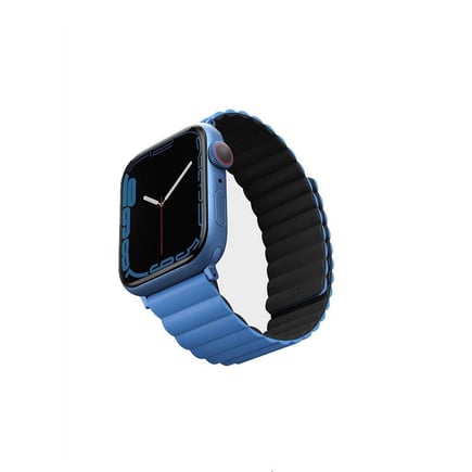 يونيك - سوار Revix المغناطيسي لساعة ابل 42/41/40/38mm - ازرق/ اسود