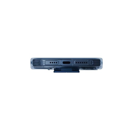 يونيك - غلاف +HELDRO MOUNT للايفون 15pro max 6.7 مع مسكة - ازرق