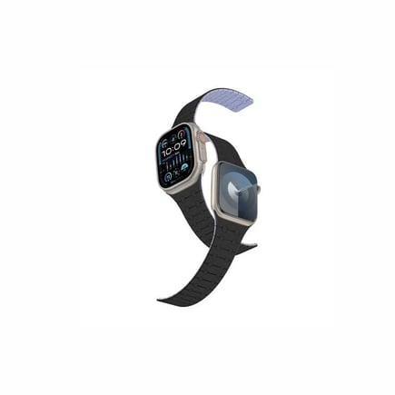 اميزنق ثنق - سوار Smoothie لساعة ابل 49/46/45/44mm - اسود/ازرق