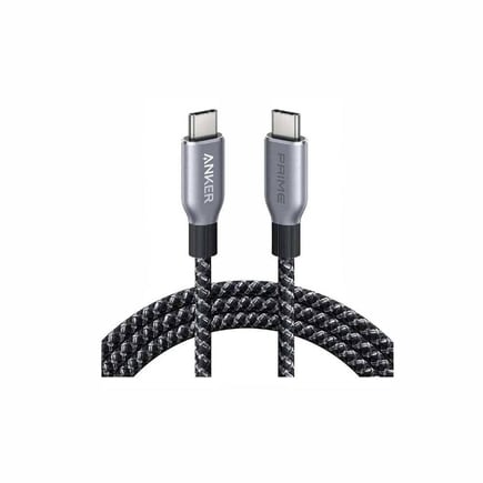 انكر - كيبل Anker Prime USB-C to USB-C بقوة 240W بطول 0.9 م - اسود