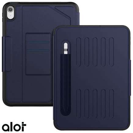 ألوت - غلاف Alot Protective case للايباد 10.9inch العاشر/A16 - ازرق