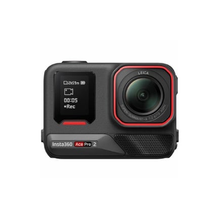 انستا360 - كاميرا Insta360 Ace Pro 2 بدقة 8K وتصوير ليلي - اسود