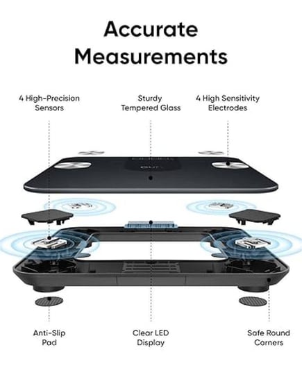 يوفي - ميزان Smart Scale A1 الذكي - اسود