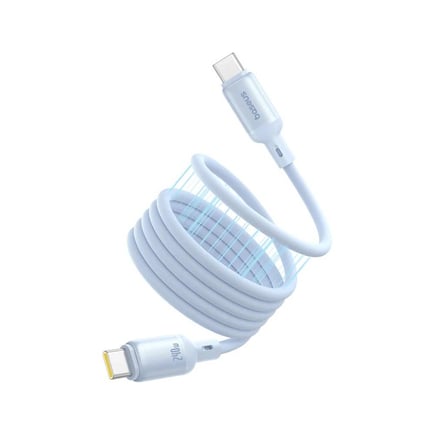 بيسوس - كيبل PicoGo Magnetic USB-C to USB-C بقوة 240W - ازرق