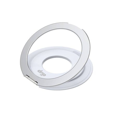 دريب - ستاند للتابلت Universal Magnetic Ring قابل للدوران 360 درجة - فضي
