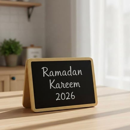 سبورة طبشورية لكتابة العبارات الترحيبيه العدد 2