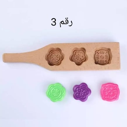 قالب معمول خشب رقم 3