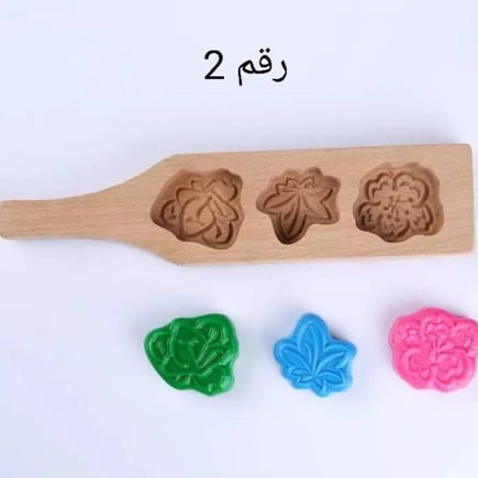 قالب معمول خشب رقم 2