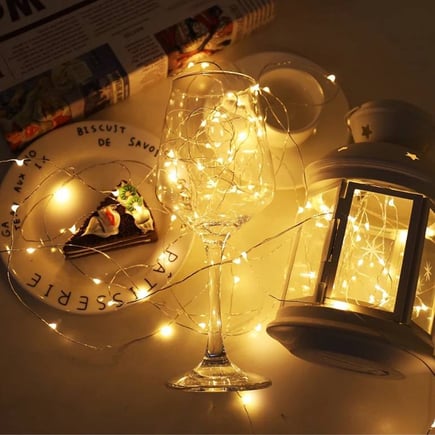 حبل اضاءه LED قياس 3 متر بالبطاريه