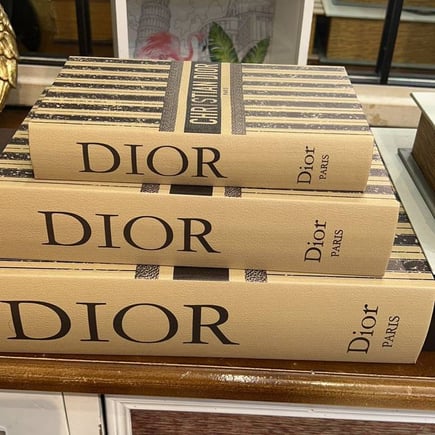 طقم كتب ديكور خشبي