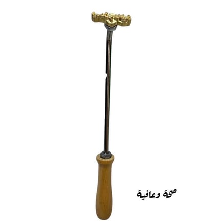 ختم المخبوزات النحاسي مع مسكه يد كلمه صحه وعافيه A