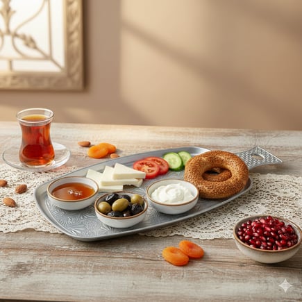 صحن بلاستيك للضيافه والتقديم