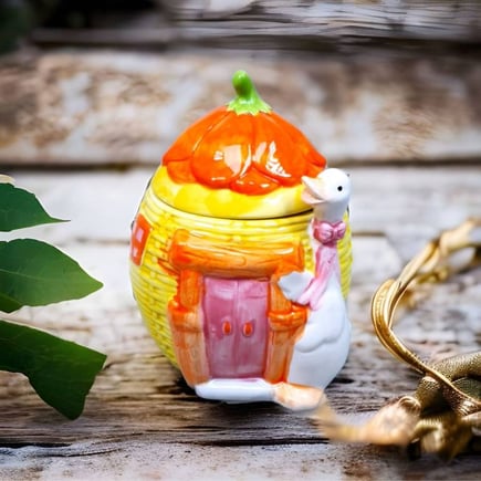 علبه سيراميك مع غطا 