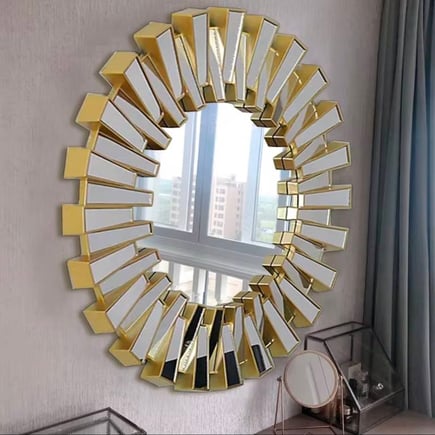 مرايه دائريه للديكور