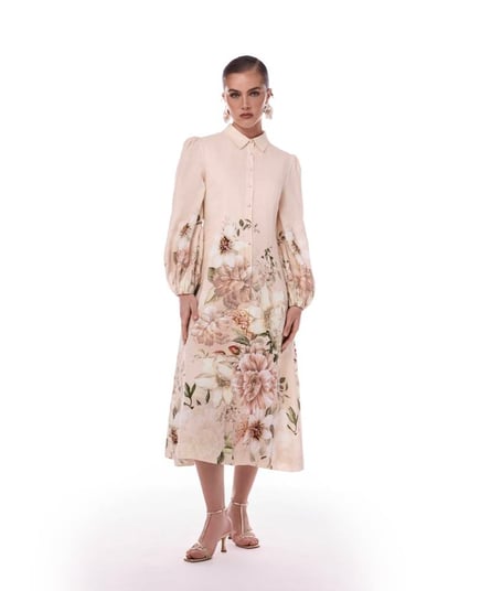Floréa Midi Dress – Flora Magnifica