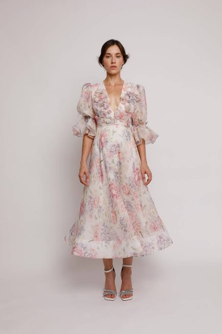 DIGITALE SILK DRESS