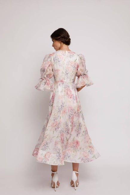 DIGITALE SILK DRESS