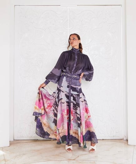 Dessert Sky Maxi Dress