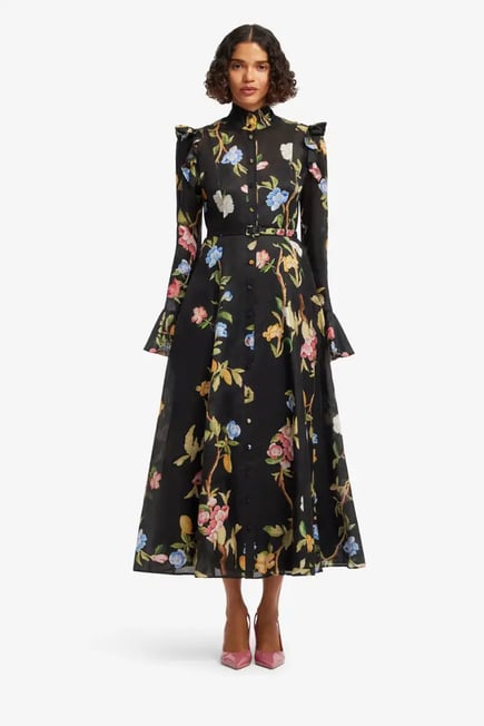Katrina Butterfly Sleeve black