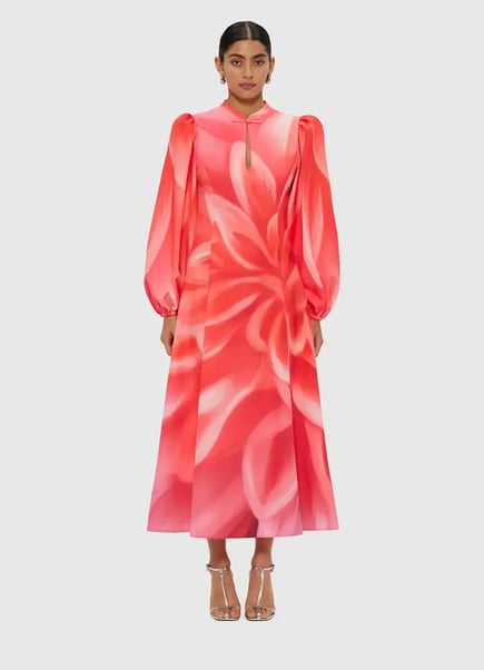 Janelle Midi Dress - Prism Print