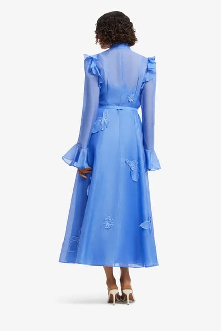 Katrina Butterfly Sleeve blue 