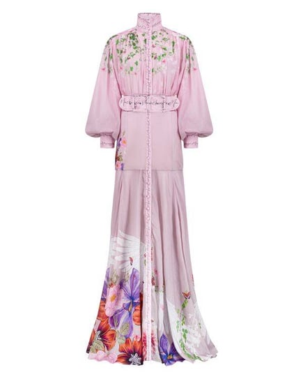 WINGS &amp; VINES SILK MAXI