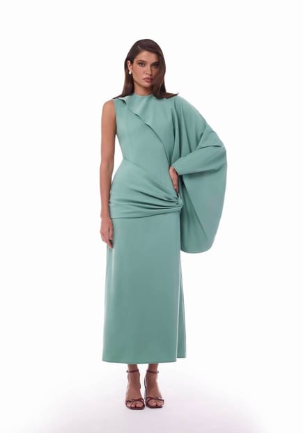 Vela One Shoulder Dress