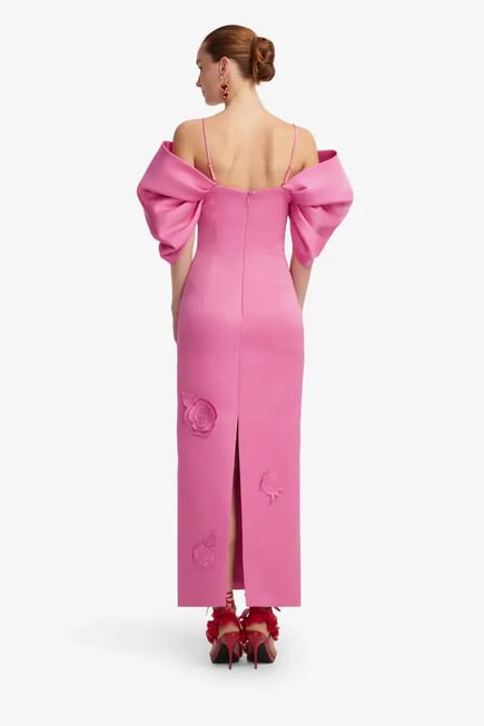 Arabella Appliqué Maxi Dress