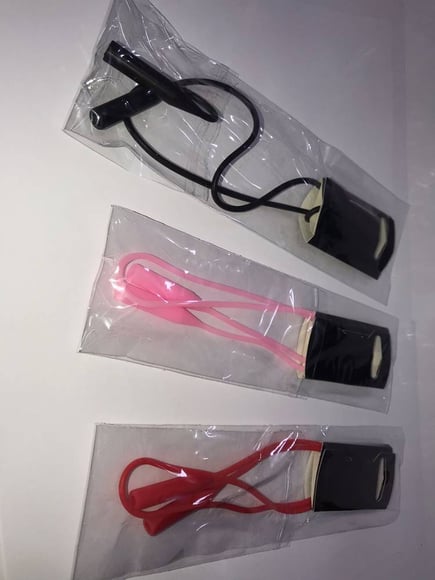 سلاسل اطفال مطاط للنظارات الشمسيه والطبيه 