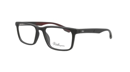 اطار طبي رجالي احمر/ اسود ماركة كول موديل Kool K114 FR C:2