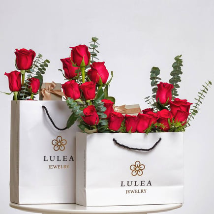 Flower arrangement | Medium rose