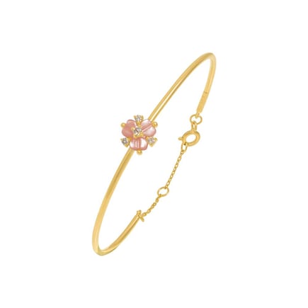 Iris Blossom Bracelet | 18K Gold and Diamonds