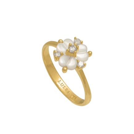 Iris Blossom Ring | 18K Gold and Diamonds