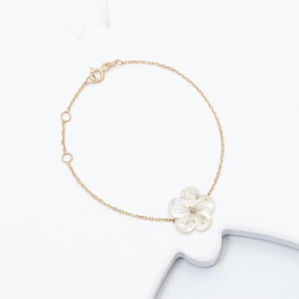 Purple bracelet | 18k gold and diamonds