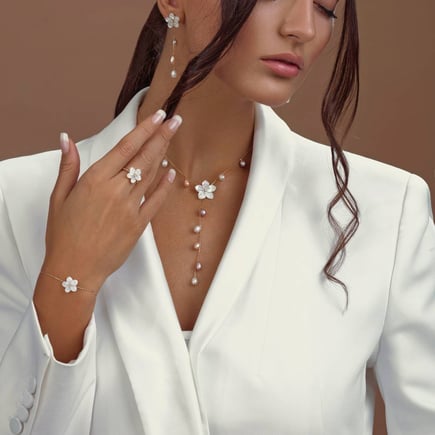 Alexandra set |  18K gold and diamonds