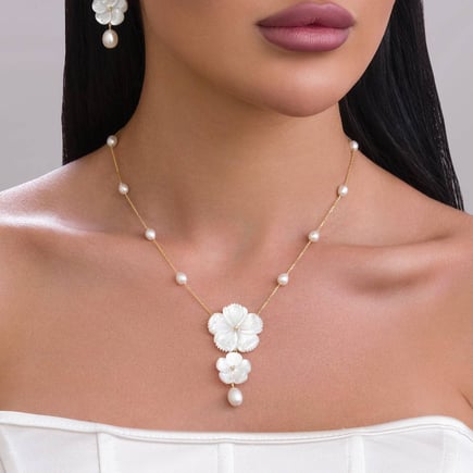 Snow White Necklace | 18K Gold and Diamonds