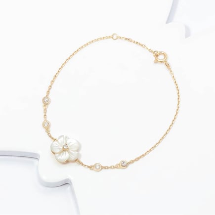 Florence bracelet | 18K gold and diamonds