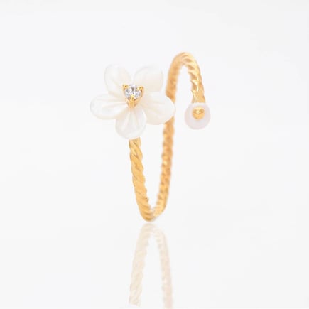 Jasmine Ring | 18k Gold and Diamonds