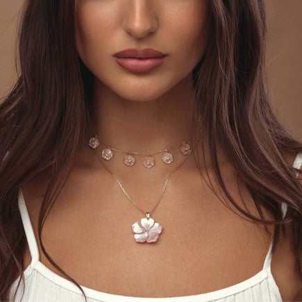 Choker and Lulian necklace | 18K gold and diamonds