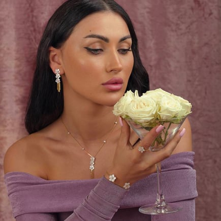 Vendom set |  18K gold and diamonds