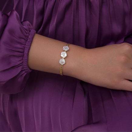 اسوارة مسك | ذهب 18K وألماس