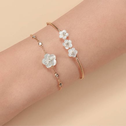 Florence bracelet | 18K gold and diamonds
